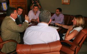 Puesta en marcha de la TDT comarcal Los alcaldes de la costa noroeste