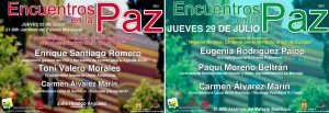 Este jueves comienzan los “Encuentros en la Paz” organizado por IU Sanlúcar Encuentros en la paz