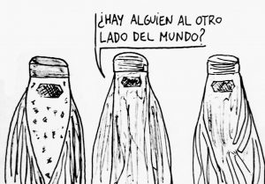 ¿Hay alguien al otro lado del mundo? Burkas