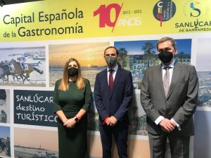 El alcalde celebra la gran repercusión de Sanlúcar y la capital gastronómica en Fitur Repercusión capita gastronómica