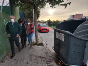 IU exige que se cumpla el acuerdo plenario que aprobó mejoras en la zona de La Capillita Concejales de IU por LA Capillita
