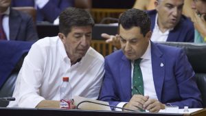 Juan Marín y Juanma Moreno