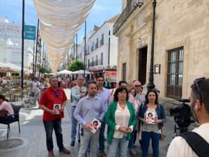 Carmen Álvarez con candidatos
