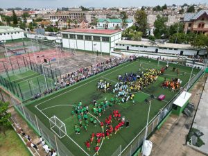 Gran éxito de la segunda edición del torneo escolar de fútbol Polideportivo ARCHIVO