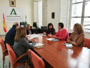 20022025 Reunión de la alcaldesa con la delegada territorial de Desarrollo Educativo (1)