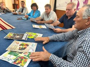 La VIII Feria de arenas finas se celebrará el 18 de julio en la Calle Ancha Reunión Feria de Arenas Finas