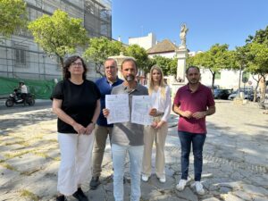 Víctor Mora y concejales ARCHIVO