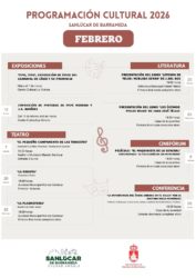 MÁS TEATRO, LITERATURA Y EXPOSICIONES EN LA PROGRAMACIÓN CULTURAL DE FEBRERO Programación cultural de febrero 2026