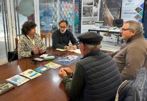 LA ALCALDESA APOYA AL SECTOR PESQUERO EN SU RECLAMACIÓN DE AYUDAS POR LA EXCESIVA SUBIDA DEL PRECIO DEL GASOIL 11032026 Reunión de la alcaldesa con la Cofradía de Pescadores